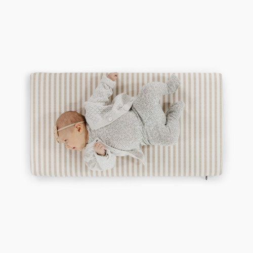 Gathre Padded Changing Mat - Cafe Stripe