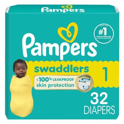 Pampers Swaddlers Sensitive Disposable Diapers - Size 0 - 84ct