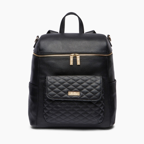 Luli Bebe Monaco Diaper Bag - Ebony Black