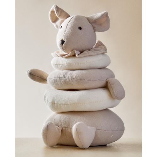 CHILDREN’S STACKER MOUSE PLUSH TOY