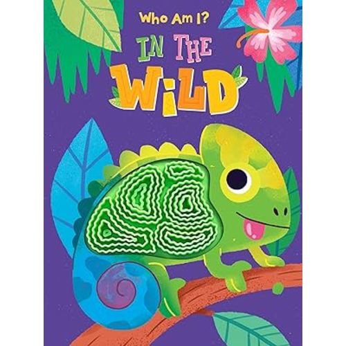 Little Hippo Books In the Wild - Silicone Touch and Feel Board Book - Sensory Board Book