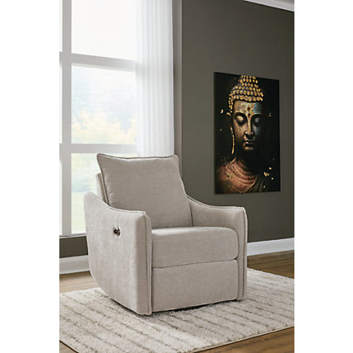 McBurg Swivel Power Recliner