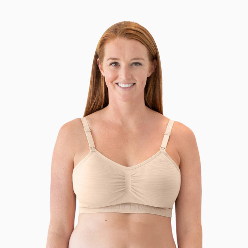 Kindred Bravely Sublime Hands Free Pumping Bra - Beige, 2X