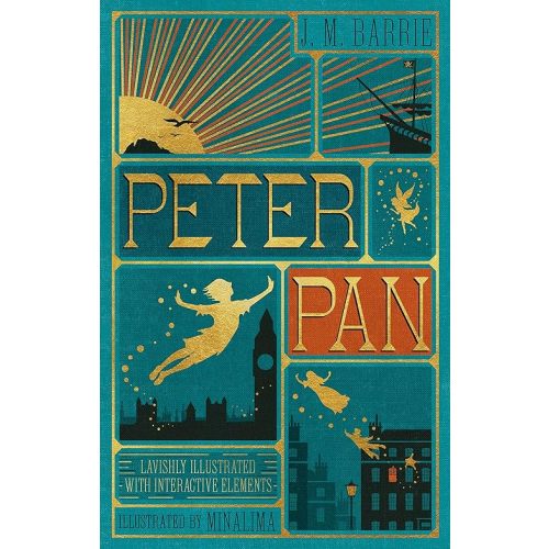 Peter Pan (MinaLima Edition) (lllustrated with Interactive Elements) Hardcover – Illustrated, June 2, 2015