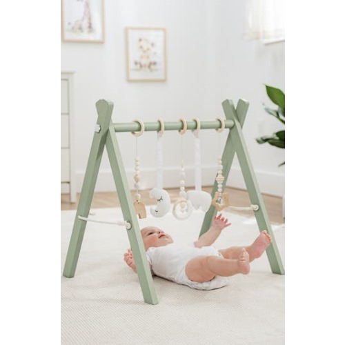 Wooden Baby Play Gym Set