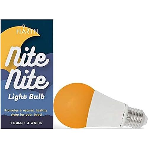 Sleep Aid Amber Light Bulbs I Blue Light Blocking Led Lights for Bedroom Soft Warm Light Bulbs I 3.5 W E26 Led Bulb 60 Watt (Equivalent) I Night Light Bulbs for Room Lamp, Bedroom Lights, Kids Room
