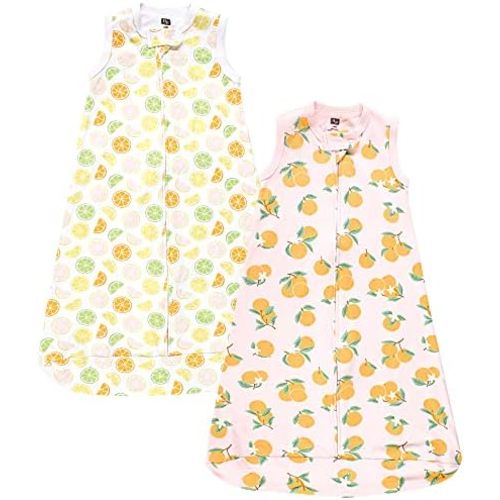 Hudson Baby Unisex Baby Interlock Cotton Sleeveless Sleeping Bag
