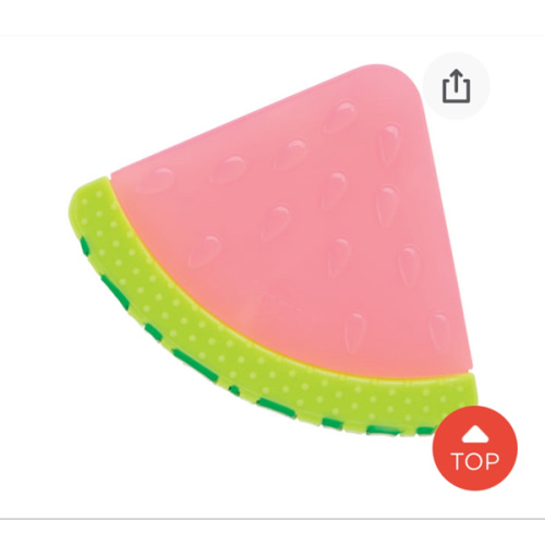 Watermelon Slice Silicone Teether