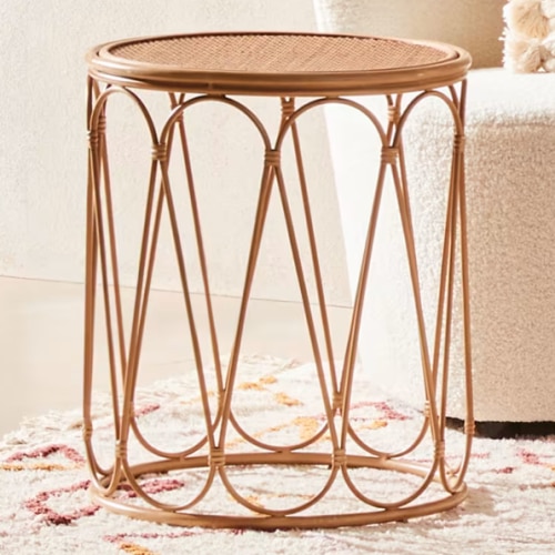 Rattan Side Table