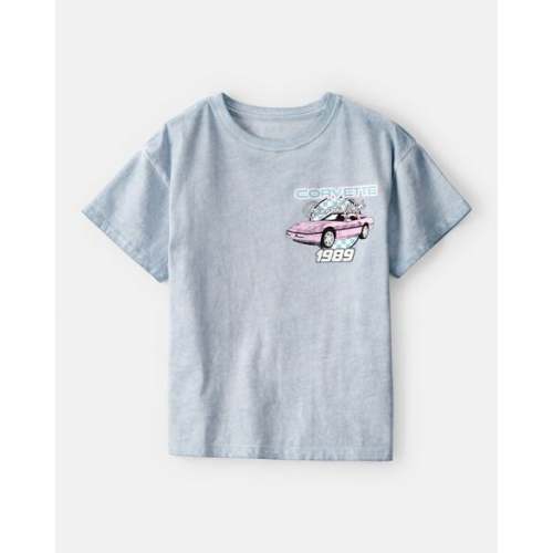 Kid Chevrolet™ Corvette™ Short-Sleeve Graphic Tee - Blue - OshKosh | Carter's