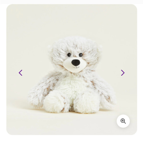 Marshmallow Bear Warmies Junior