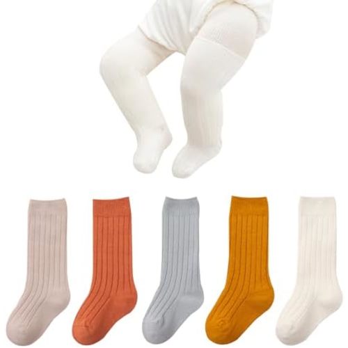Baby Knee High Socks Newborn Infants Toddlers Cotton Uniform Stockings Warm Cotton Boys Girls Stockings