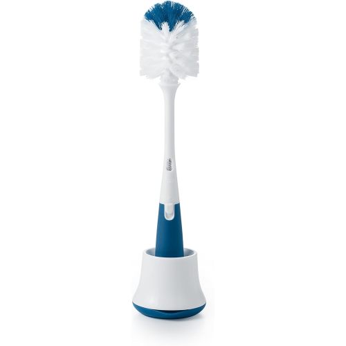 OXO Tot Bottle Brush with Nipple Cleaner and Stand - Navy