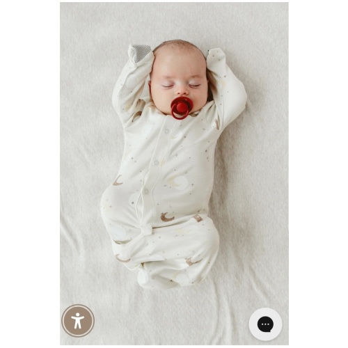 Goumikids Organic Baby Sleeper Gown