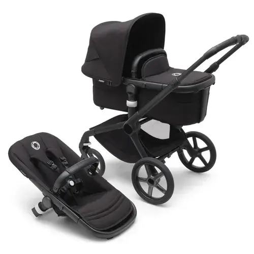 Bugaboo Fox 5 - Black/Midnight Black | Baby Bunting AU