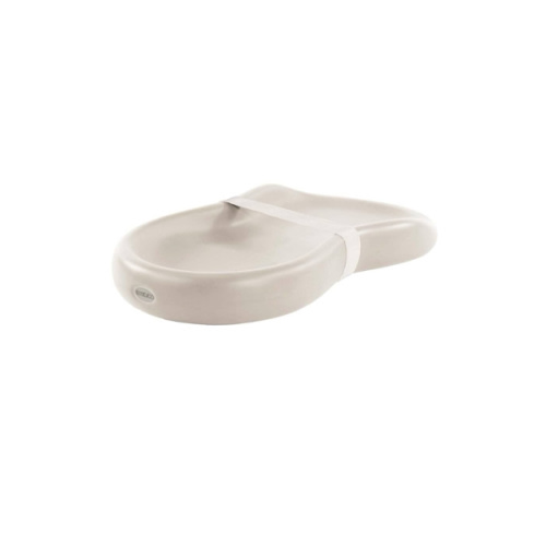 Keekaroo Peanut Changer Baby Vanilla– The Original Made in USA Easy-to-Clean Changing pad and The only Shell Over Foam, Fully Water Repellant