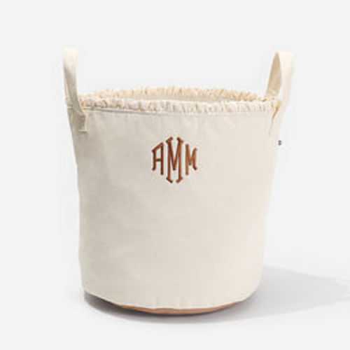Monogrammed Storage Basket