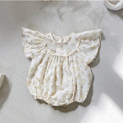 Boho Floral Onesie Romper – The Boho Bebe
