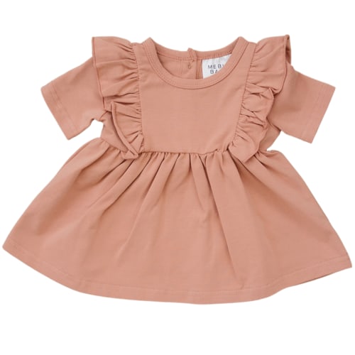 Rose Ruffle Dress – Mebie Baby