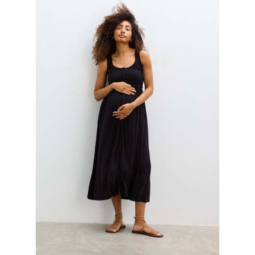 The Softest Rib Nursing Tank Dress