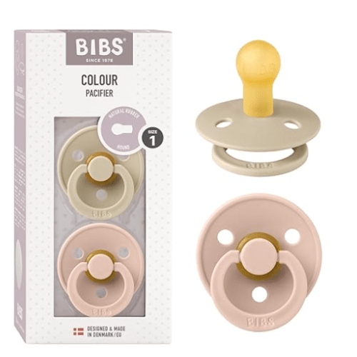 Bibs: pacifiers | Vanilla & Blush