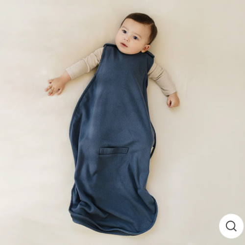 4 Season® Ultimate Baby Sleep Bag, Merino Wool & Organic Cotton, Indigo