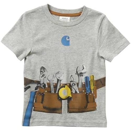 Carhartt Kid's CA8705 Short-Sleeve Tool Belt Tee - Boys