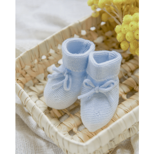 Baby Slippers - Blue