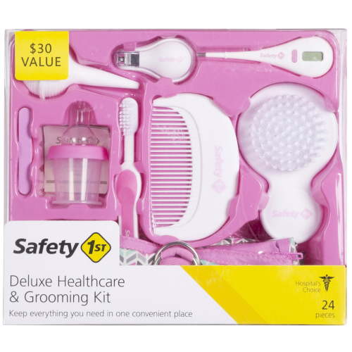 Safety 1st Deluxe Healthcare and Grooming Kit, Pink