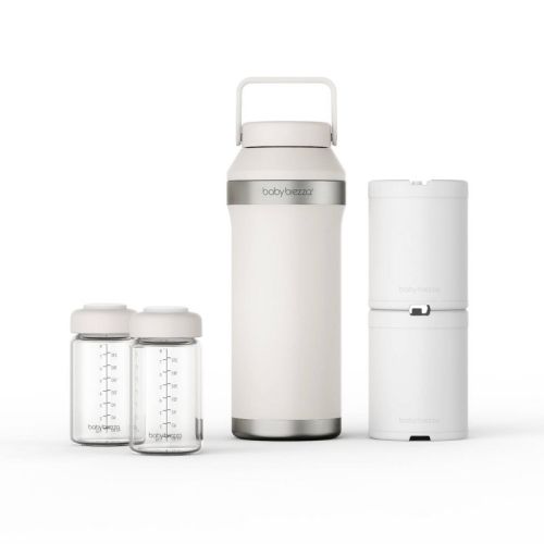Baby Brezza 24 Hour Breast Milk Storage Cooler for Glass Bottle - White