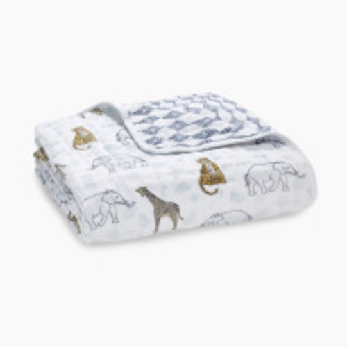 Aden + Anais Cotton Muslin Dream Blanket - Jungle