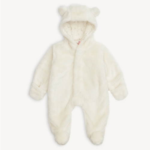 Cloud Magnetic Pram Footie; Size: 0-3 months