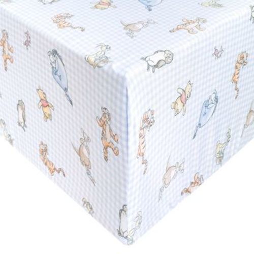 Copper Pearl Premium Crib Sheet - Winnie the Pooh & Friends