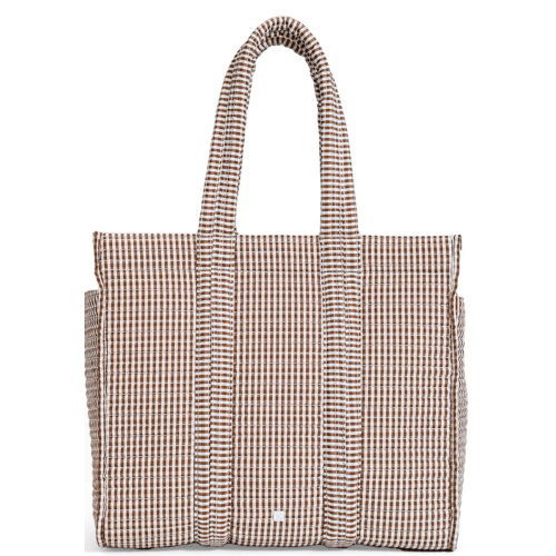 Coco Gingham Quilted Go Go Tote