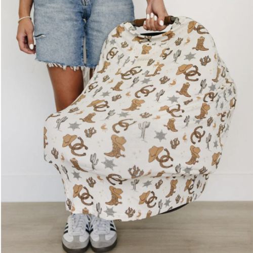 Outlaw Cowboy Ribbed Bamboo Multi-Use Cover