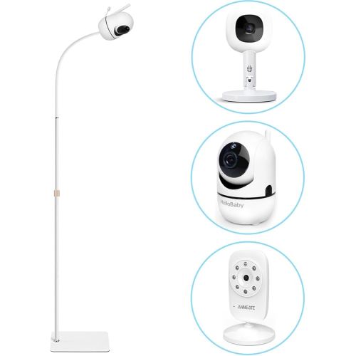 Amazon.com: AISVAN Adjustable Height Baby Monitor Floor Stand Holder for Hellobaby HB6550 HB65/HB66/HB248 Baby Monitor and Also Compatible with The Nanit Pro Smart Monitor & Flex Stand : Baby