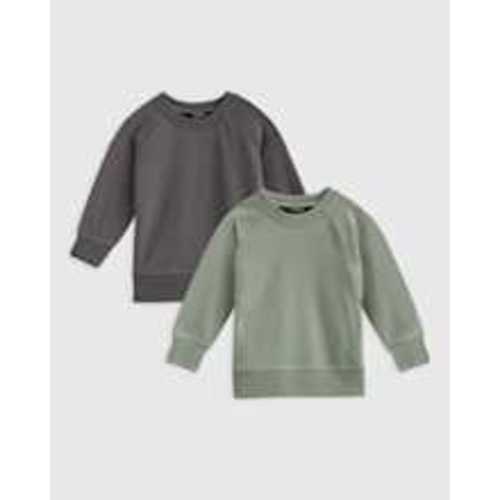 French Terry Modal Crewneck Sweatshirt 2-Pack - Baby
