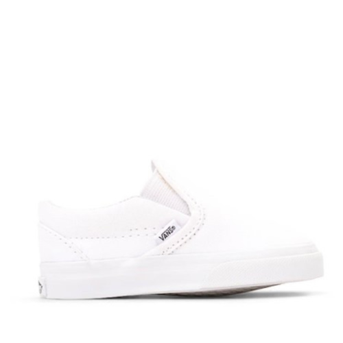 Vans Slip-On Skate Shoe - Baby / Toddler - White | Journeys