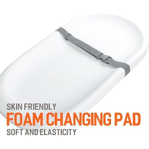 Baby Changing Pad,Waterproof & Easy to Clean,PU Foam Changing Pad on Table Topper for Changing Diaper and Dresser