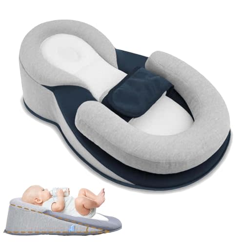 NGMSLPM RestNest Baby Bed Acid Reflux with Strap, Keesley Rest Nest Baby Bed, for Comfortable Play & Feeding Support (Regular)