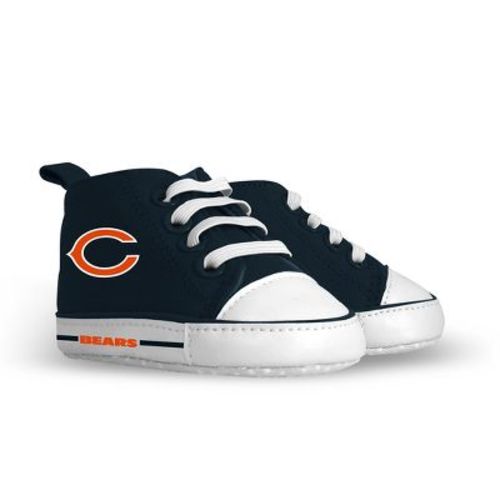 BabyFanatic Pre-Walkers High-Top Unisex Baby Shoes - NFL Chicago Bears