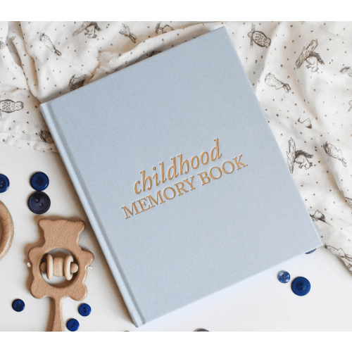 Baby Memory Book for New Mom Gift | Baby Photo Album from Birth-18 | Childhood Keepsake Journal and Scrapbook | Pregnancy & Baby Shower Gift
