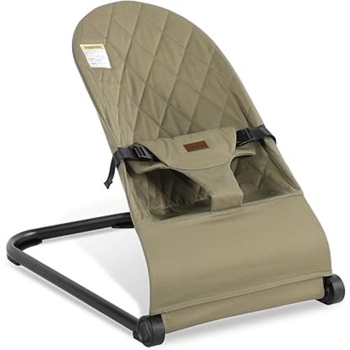 Baby Bouncer - Portable Infant Bouncer - Baby Bouncer Seat for Infants - Baby Bouncer Chair - Bouncy Infant Seat - Newborn Bouncer for Babies 0-6 Months Up to 20 lbs