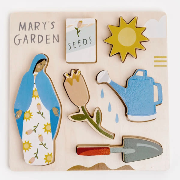 Mary's Garden Wooden Puzzle