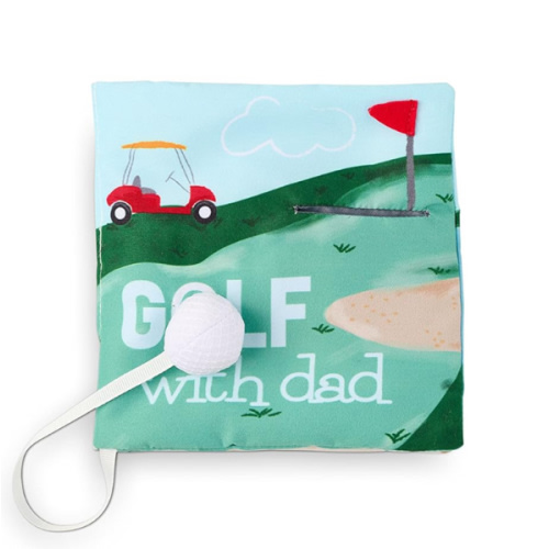 Mud Pie Children's Golf with Dad Plush Book