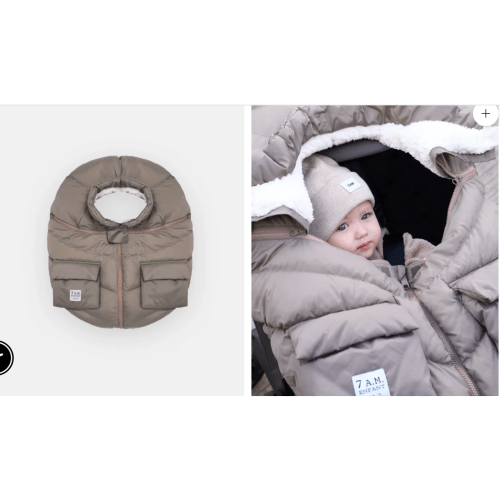 Car Seat Cocoon - Oslo Cloud