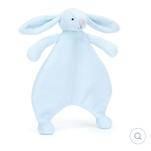 Jellycat Bashful Bunny Comforter - Blue