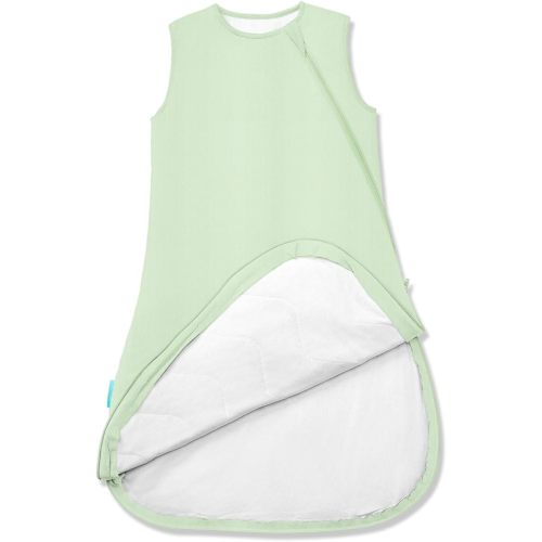 Supersoft Sleep Sack 1.0 TOG, Premium Bamboo Viscose Baby Sleeping Bag 2-Way Zipper Sleepsacks Baby Wearable Blanket