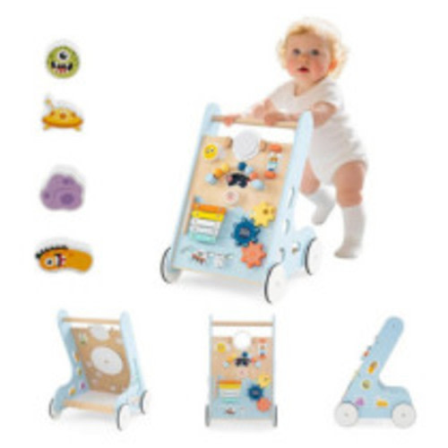 INFANS Wooden Baby Walker