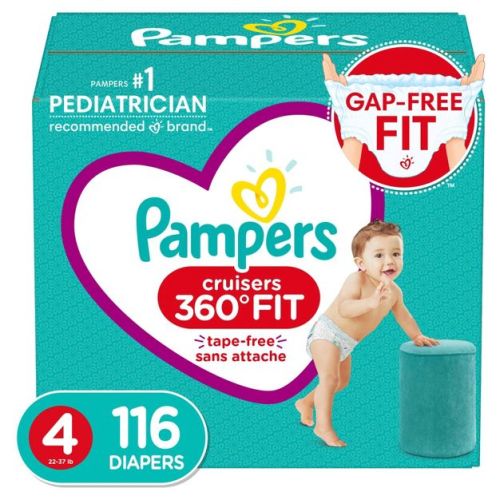 Pampers Cruisers 360 Disposable Diapers - (Select Size and Count)